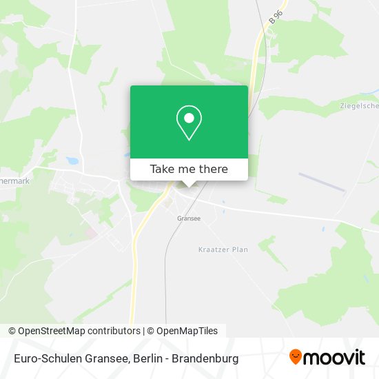 Euro-Schulen Gransee map