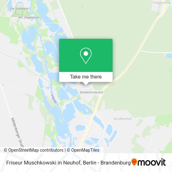 Карта Friseur Muschkowski in Neuhof