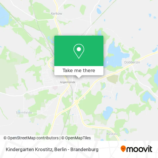 Kindergarten Krostitz map