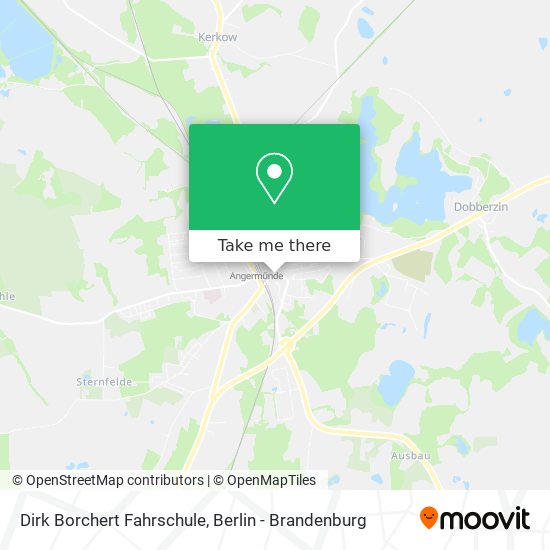 Dirk Borchert Fahrschule map