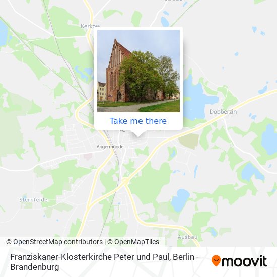 Franziskaner-Klosterkirche Peter und Paul map