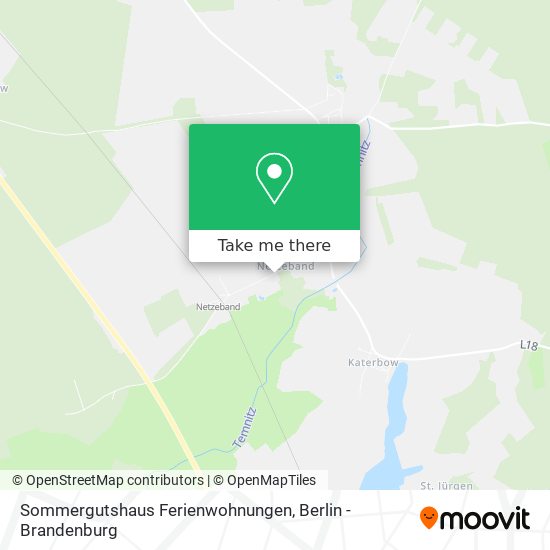 Карта Sommergutshaus Ferienwohnungen