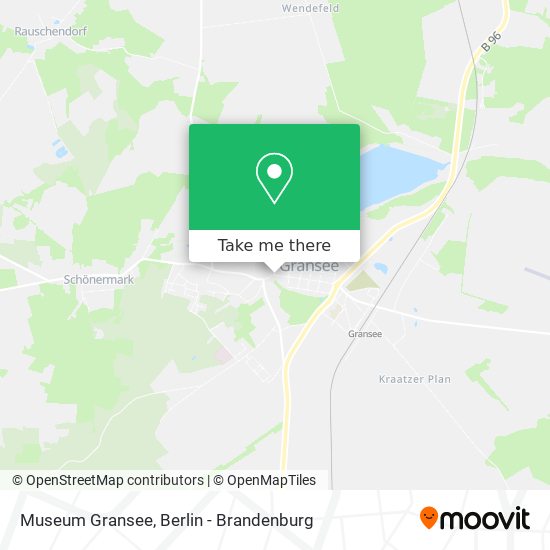 Museum Gransee map