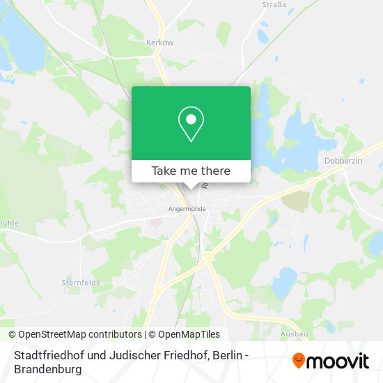 Карта Stadtfriedhof und Judischer Friedhof