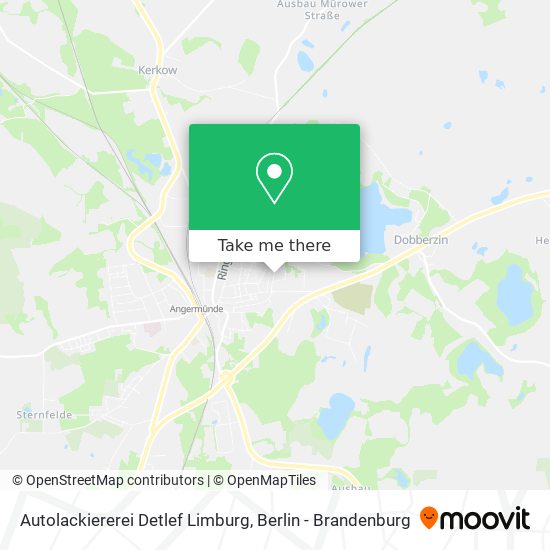 Карта Autolackiererei Detlef Limburg