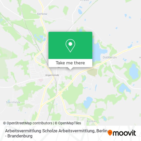 Arbeitsvermittlung Scholze Arbeitsvermittlung map