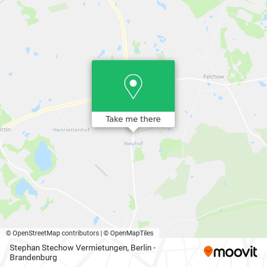 Stephan Stechow Vermietungen map