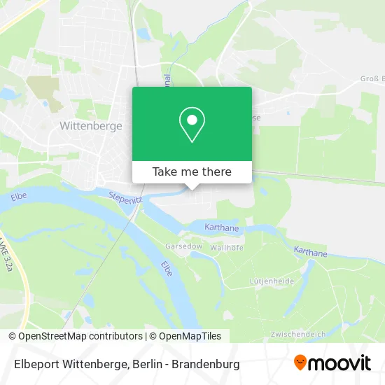 Elbeport Wittenberge map