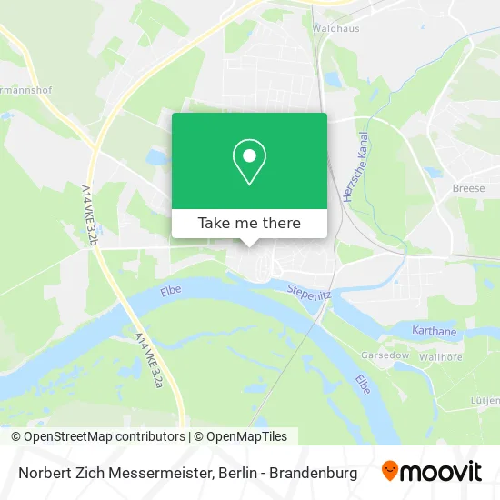 Карта Norbert Zich Messermeister