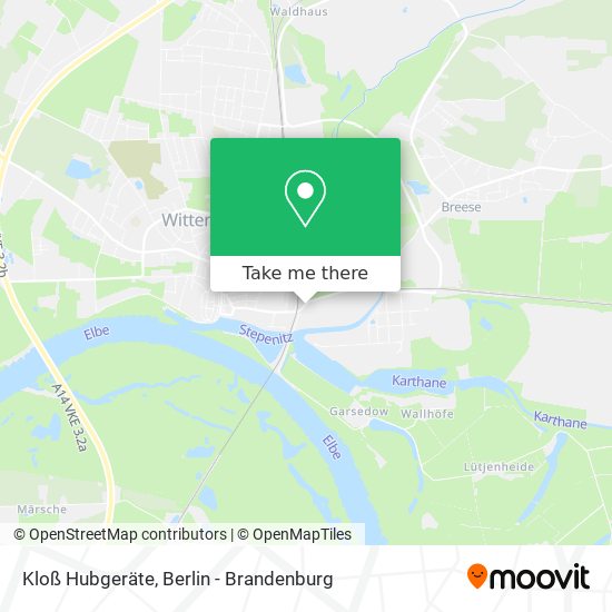 Kloß Hubgeräte map