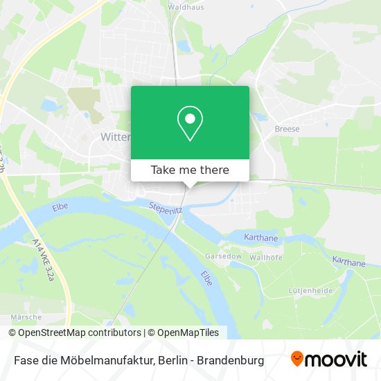 Fase die Möbelmanufaktur map