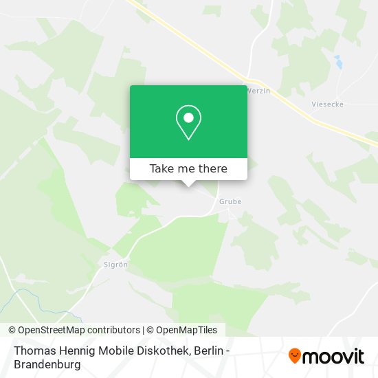 Карта Thomas Hennig Mobile Diskothek
