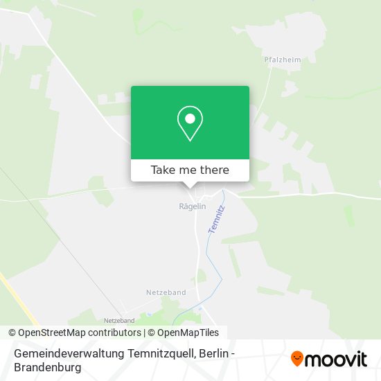 Карта Gemeindeverwaltung Temnitzquell