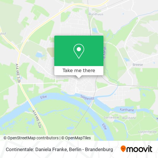 Continentale: Daniela Franke map