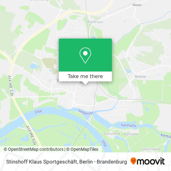 Stinshoff Klaus Sportgeschäft map