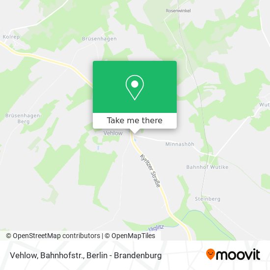 Vehlow, Bahnhofstr. map
