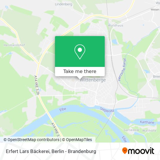 Erfert Lars Bäckerei map
