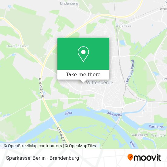 Sparkasse map