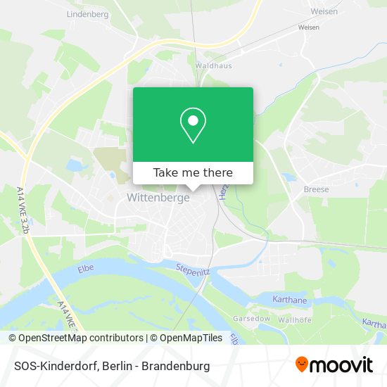SOS-Kinderdorf map