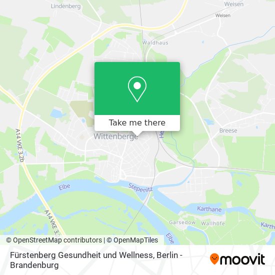 Fürstenberg Gesundheit und Wellness map