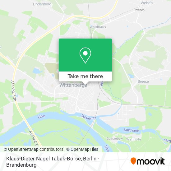 Карта Klaus-Dieter Nagel Tabak-Börse
