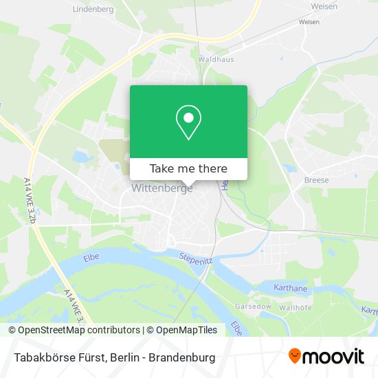 Tabakbörse Fürst map