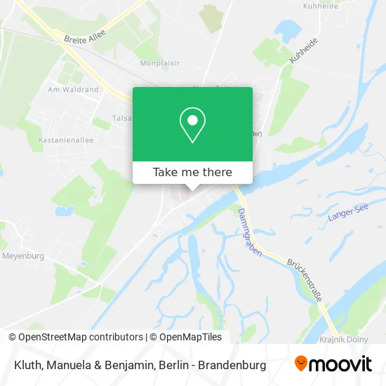 Карта Kluth, Manuela & Benjamin