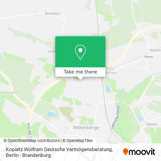 Карта Kopietz Wolfram Deutsche Vermögensberatung