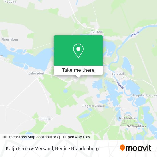 Карта Katja Fernow Versand