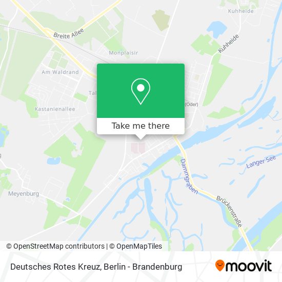 Deutsches Rotes Kreuz map