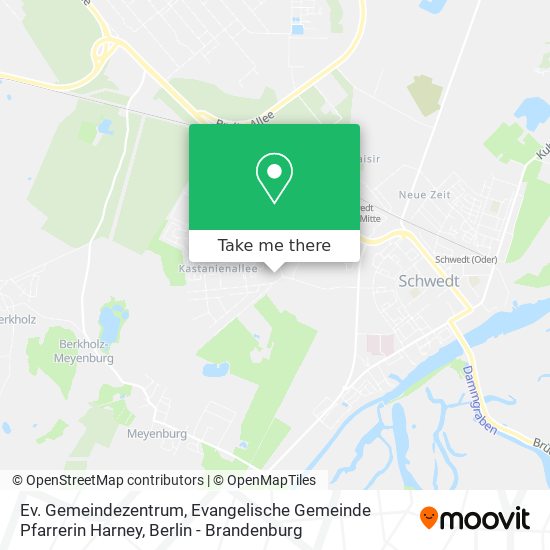 Ev. Gemeindezentrum, Evangelische Gemeinde Pfarrerin Harney map