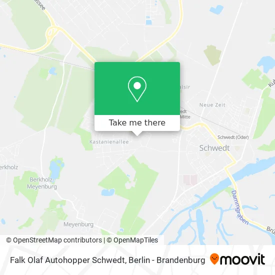 Карта Falk Olaf Autohopper Schwedt