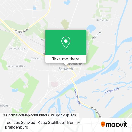 Teehaus Schwedt Katja Stahlkopf map