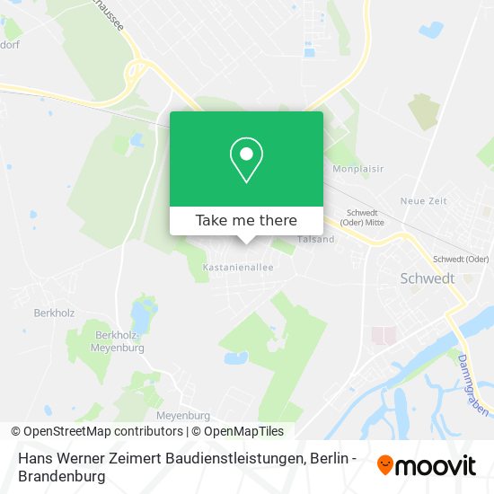 Карта Hans Werner Zeimert Baudienstleistungen