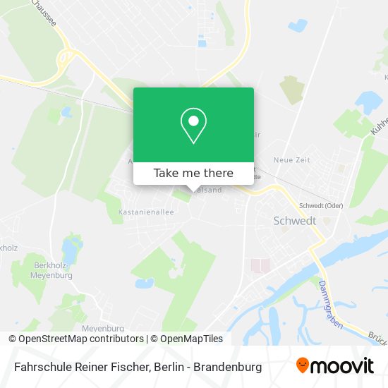Fahrschule Reiner Fischer map