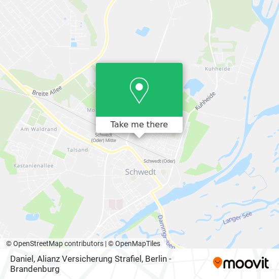 Daniel, Alianz Versicherung Strafiel map