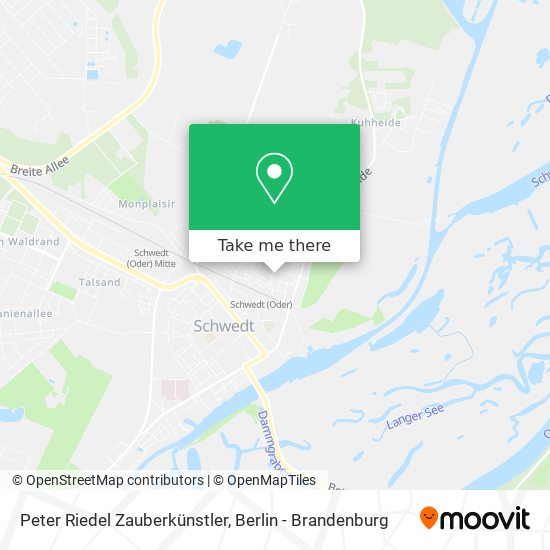 Peter Riedel Zauberkünstler map