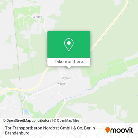 Tbr Transportbeton Nordost GmbH & Co map