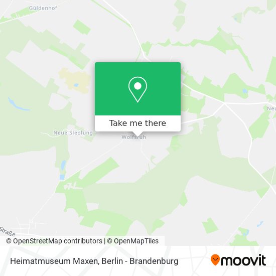 Heimatmuseum Maxen map