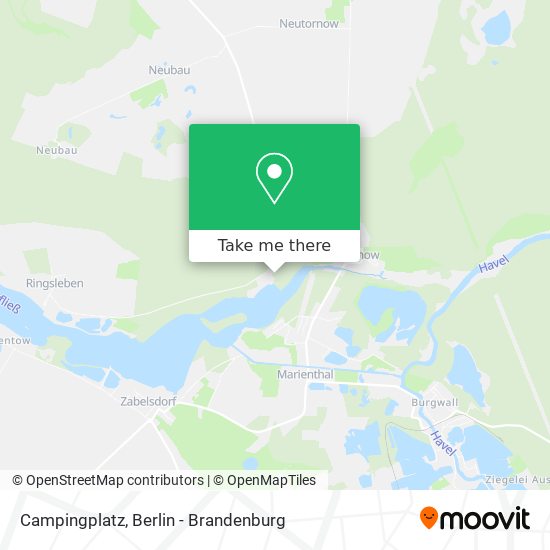 Campingplatz map