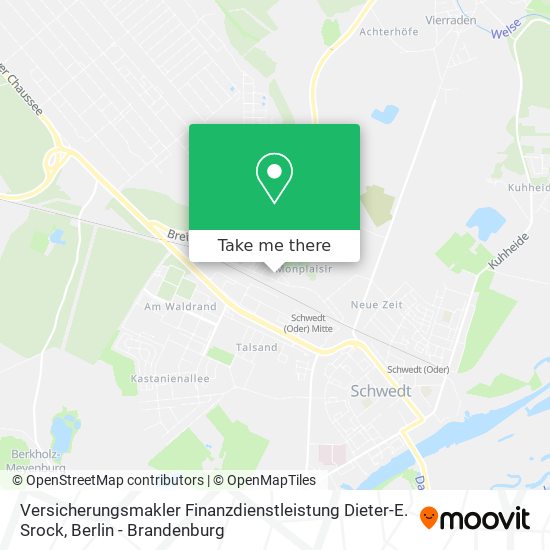 Versicherungsmakler Finanzdienstleistung Dieter-E. Srock map