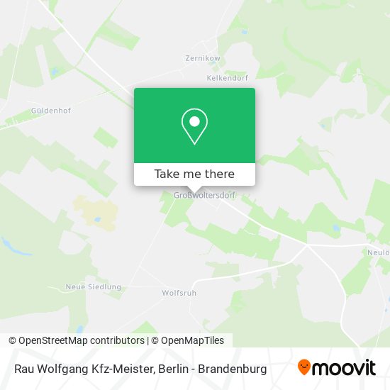 Карта Rau Wolfgang Kfz-Meister