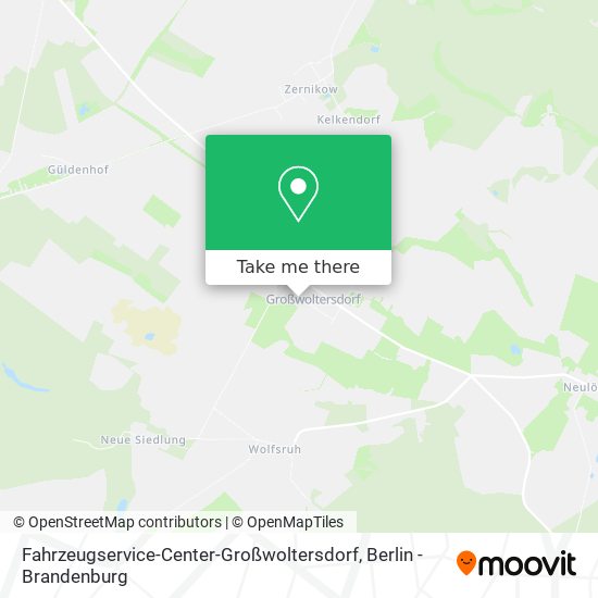 Fahrzeugservice-Center-Großwoltersdorf map