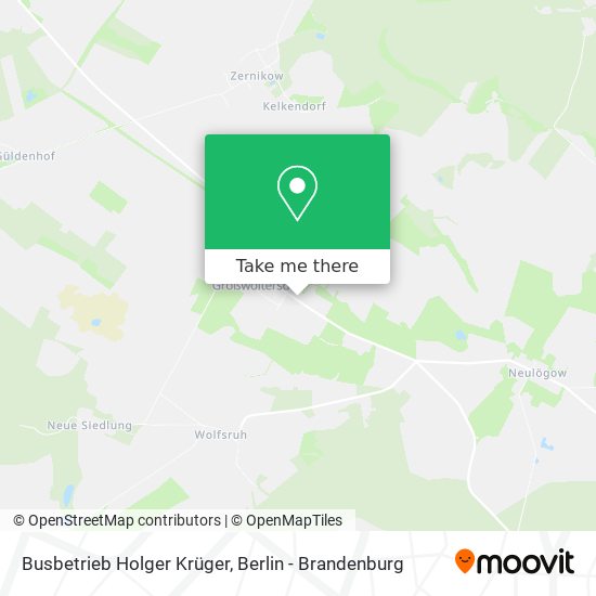 Busbetrieb Holger Krüger map