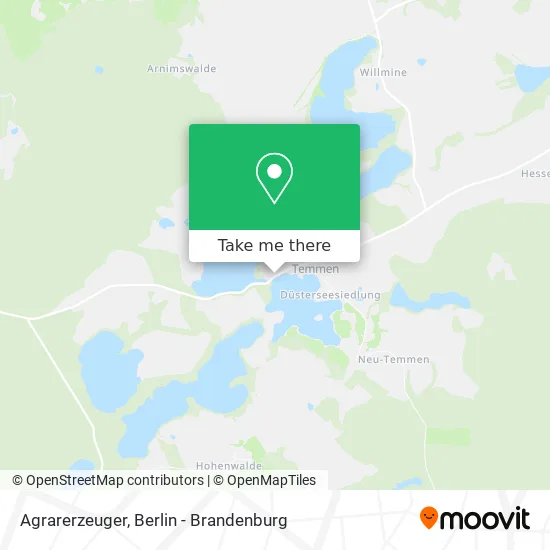 Карта Agrarerzeuger