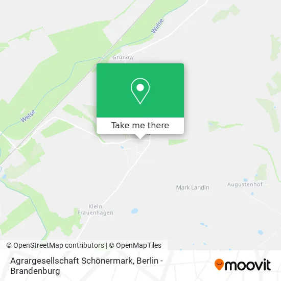 Карта Agrargesellschaft Schönermark
