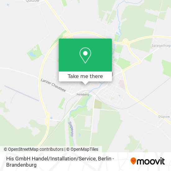 His GmbH Handel / Installation / Service map