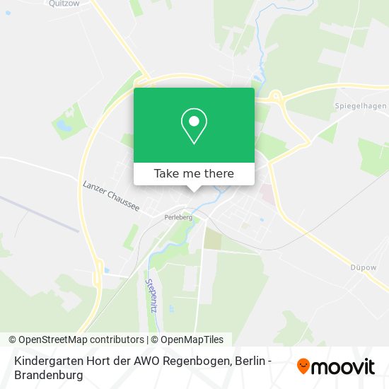 Карта Kindergarten Hort der AWO Regenbogen