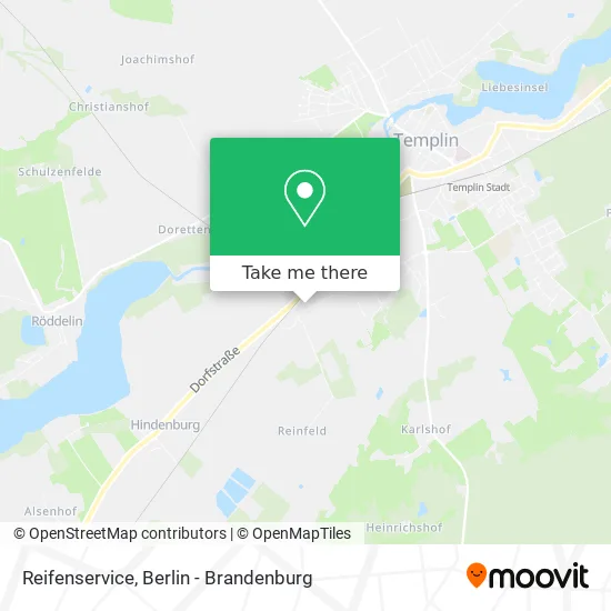 Карта Reifenservice