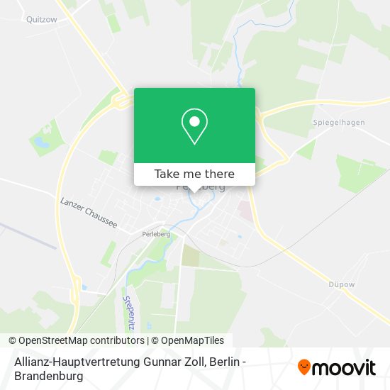 Карта Allianz-Hauptvertretung Gunnar Zoll